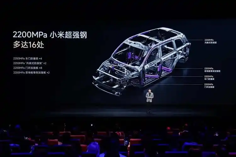 Xiaomi N90 Max armor cage body structure showing high-strength steel reinforcement