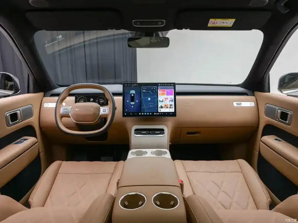 Xiaomi SkyNomad N70/N90 cockpit showing 16.1-inch 3K centre display and XIAOMI HAD intelligent driving interface