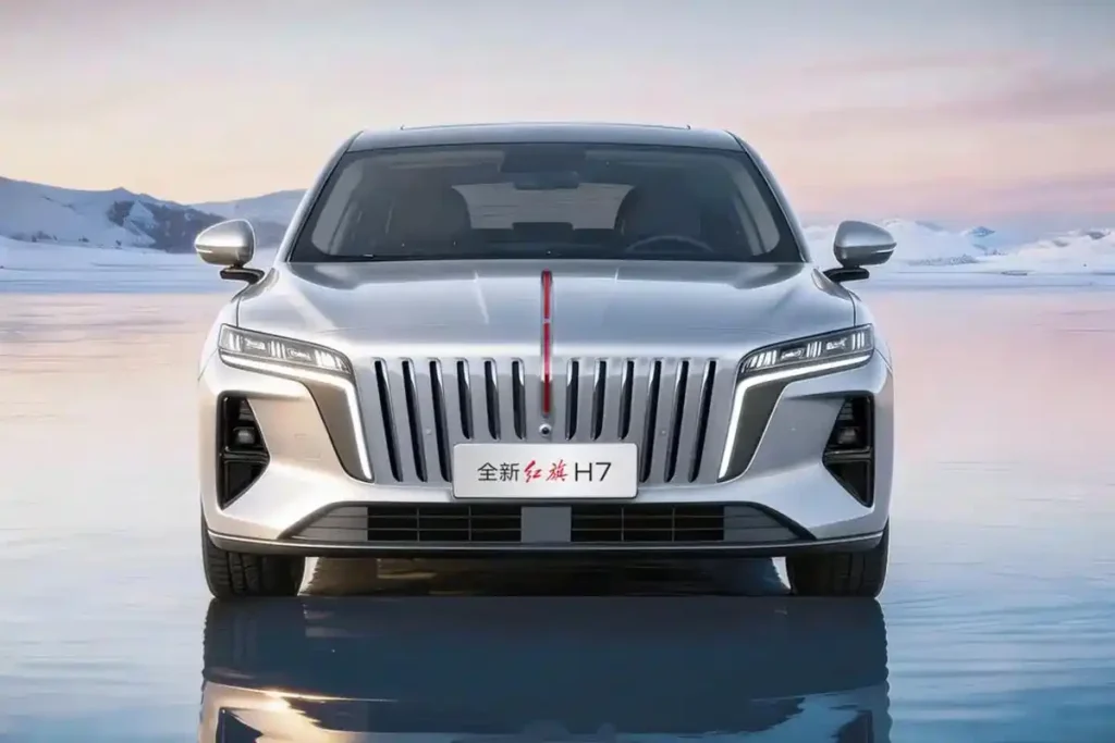 Hongqi H7 PHEV price reflects new front grille and headlight design