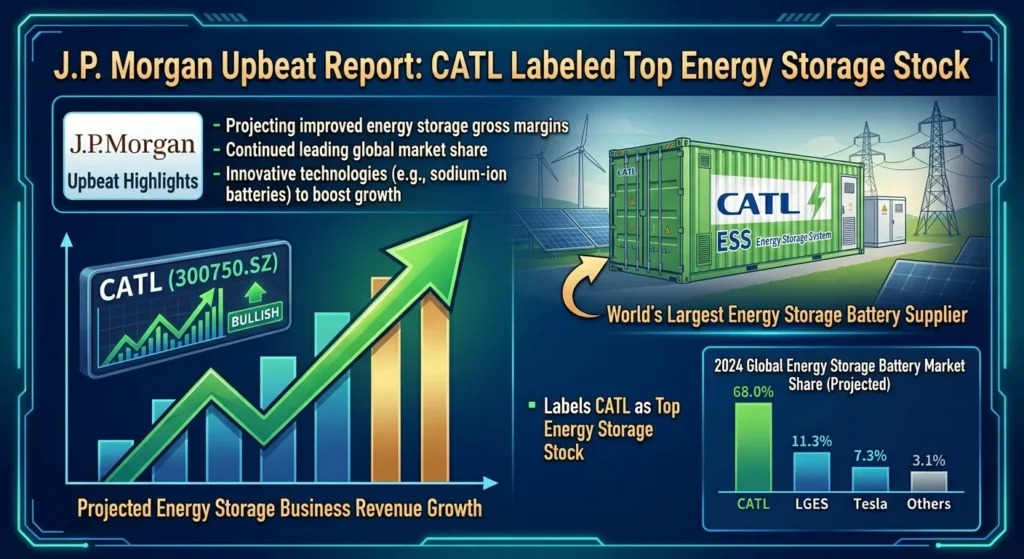 CATL Completes 1.1 Billion Yuan Buyback as State Media Rejects 'De-CATL' Talk, JPMorgan Stays Bullish 34 CATL share buyback follows a bullish JPMorgan report naming CATL a top energy storage pick